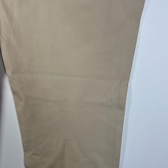 Theory Khaki Pants Trousers Workwear Career Office Slim Leg women’s size 8 - Picture 7 of 12